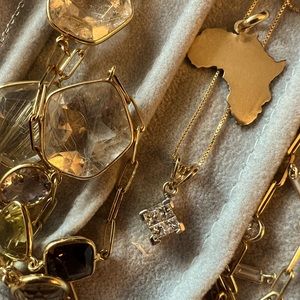 Diamond with chain- from my private collection.